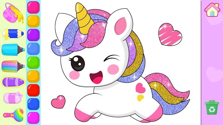 Princess Coloring Magic screenshot