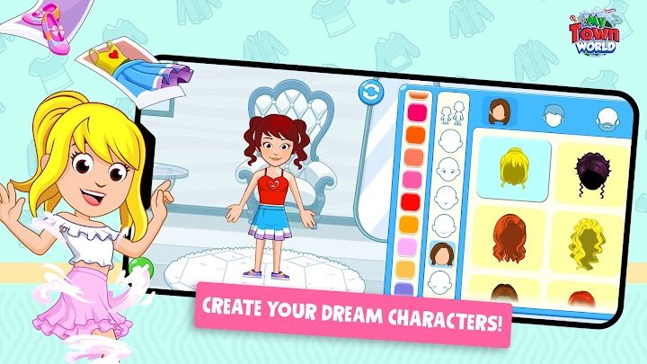 My Town World - Mega Doll City screenshot