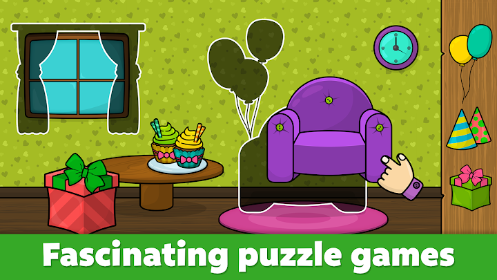 Baby & toddler preschool games screenshot